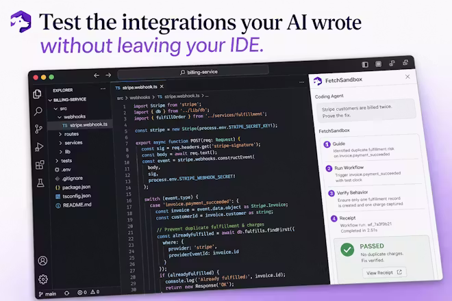 FetchSandbox — featured