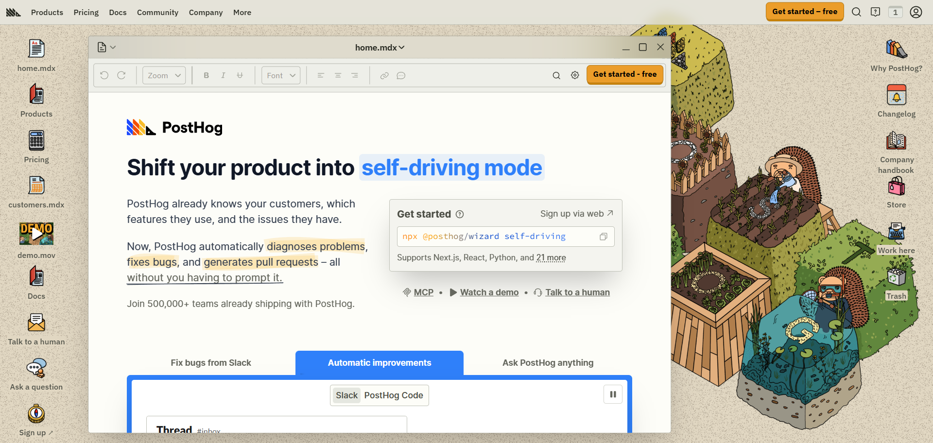 PostHog — featured