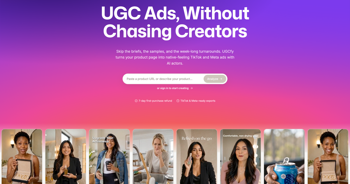 UGCfy AI — featured