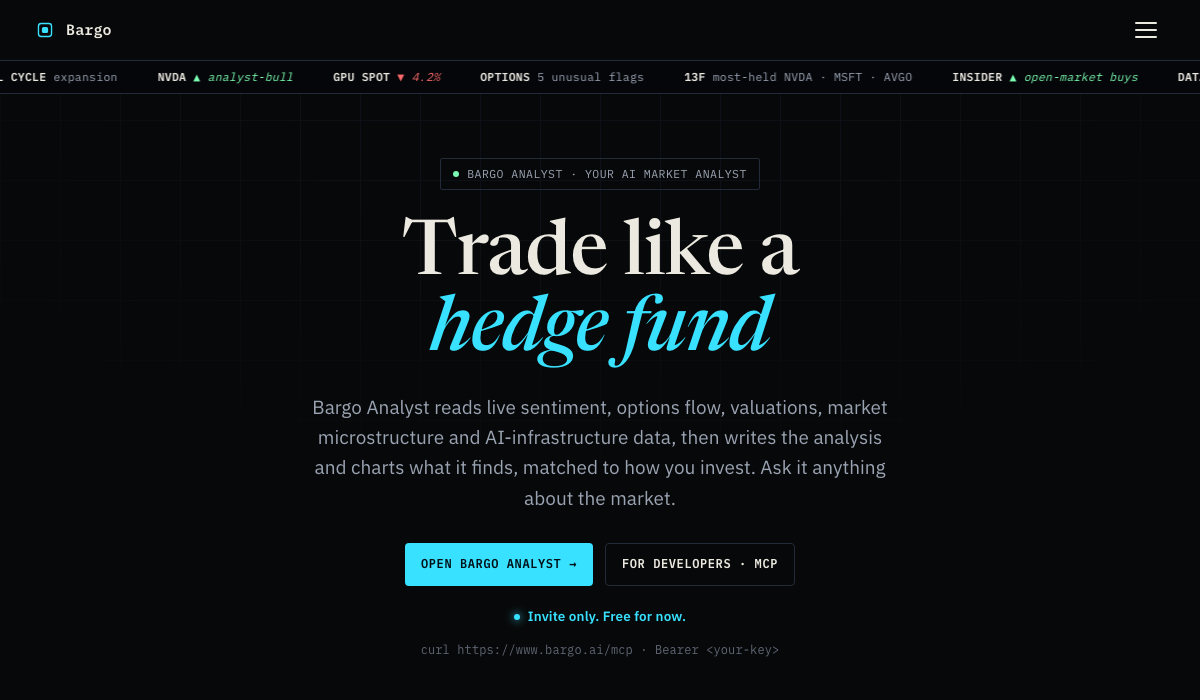 Bargo — featured