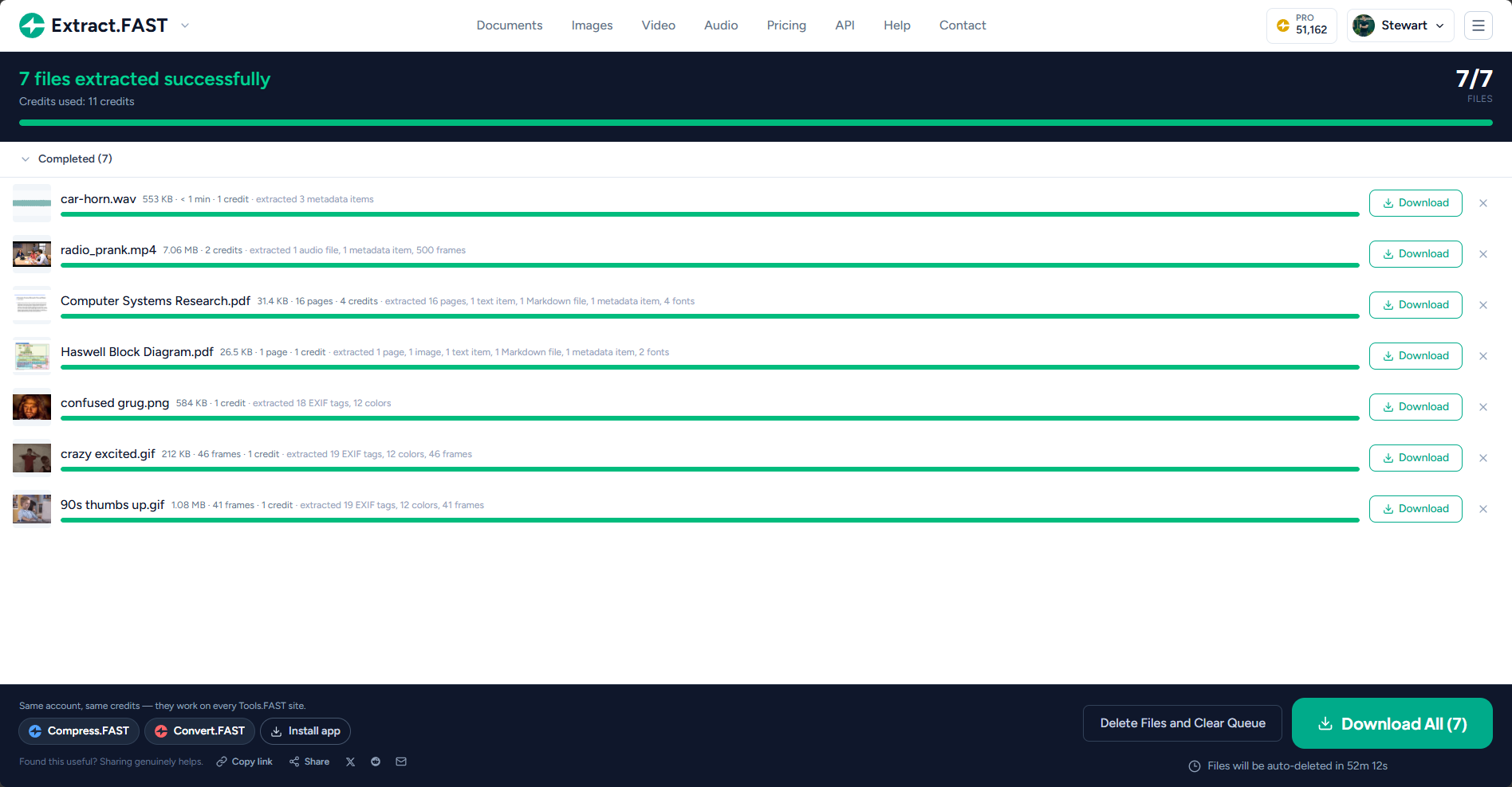 Extract.FAST — featured