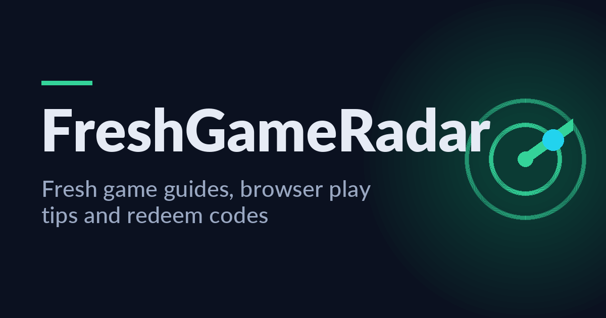 FreshGameRadar — featured