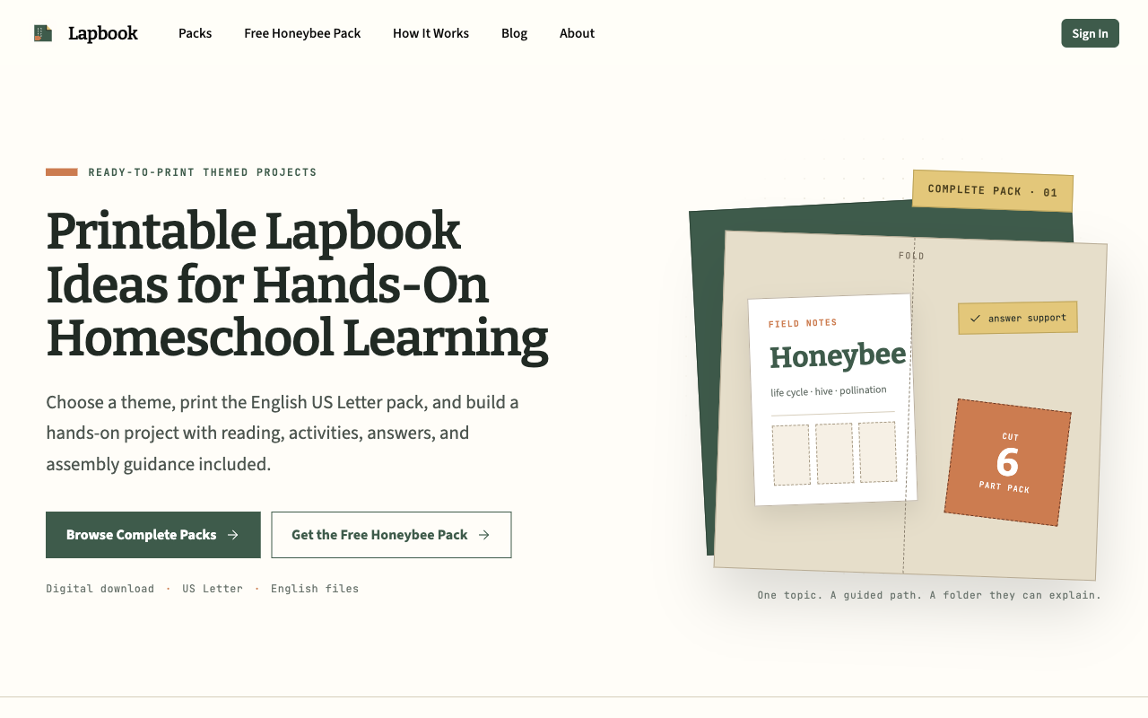 Lapbook.net — featured