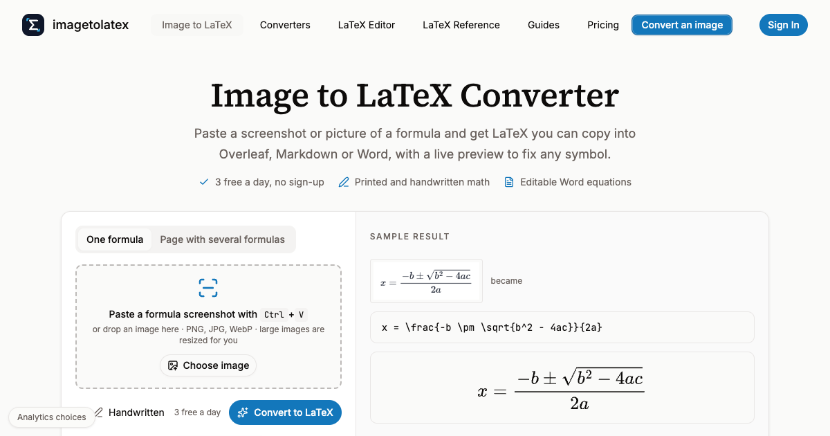 imagetolatex — featured
