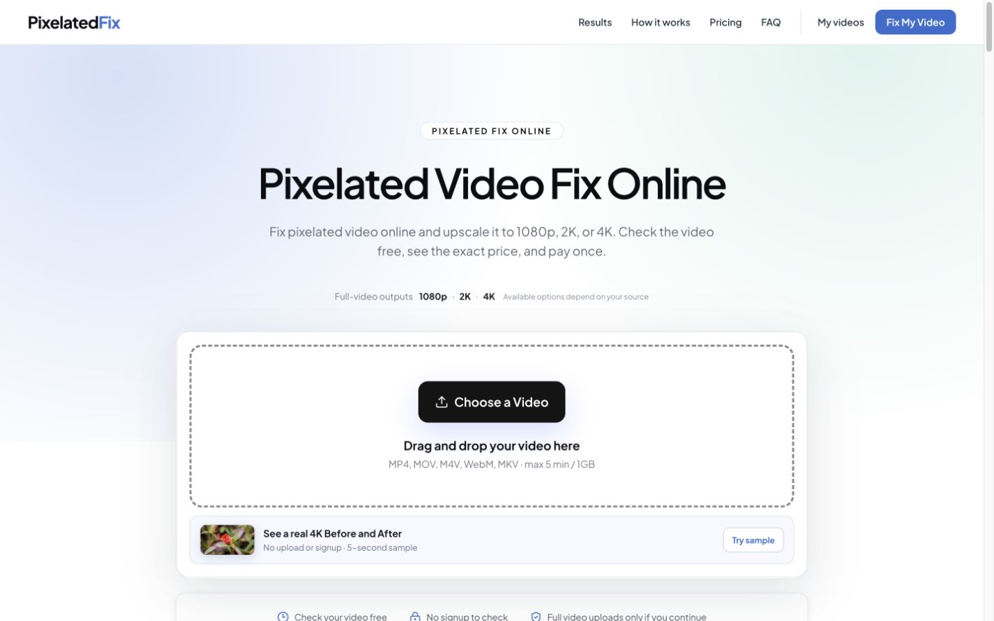 PixelatedFix screenshot