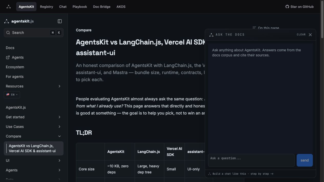 AgentsKit screenshot